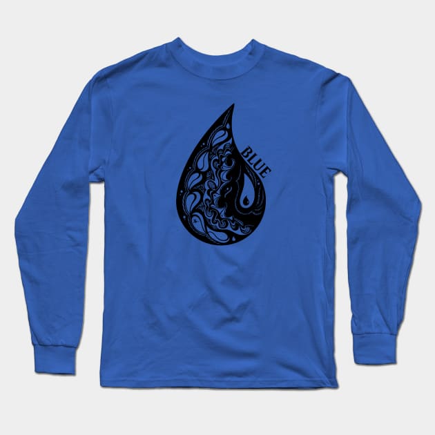 MTG: Blue Long Sleeve T-Shirt by KyodanJr